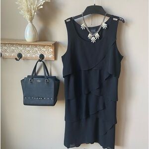 ELEGANT evening dress with crystal detailing